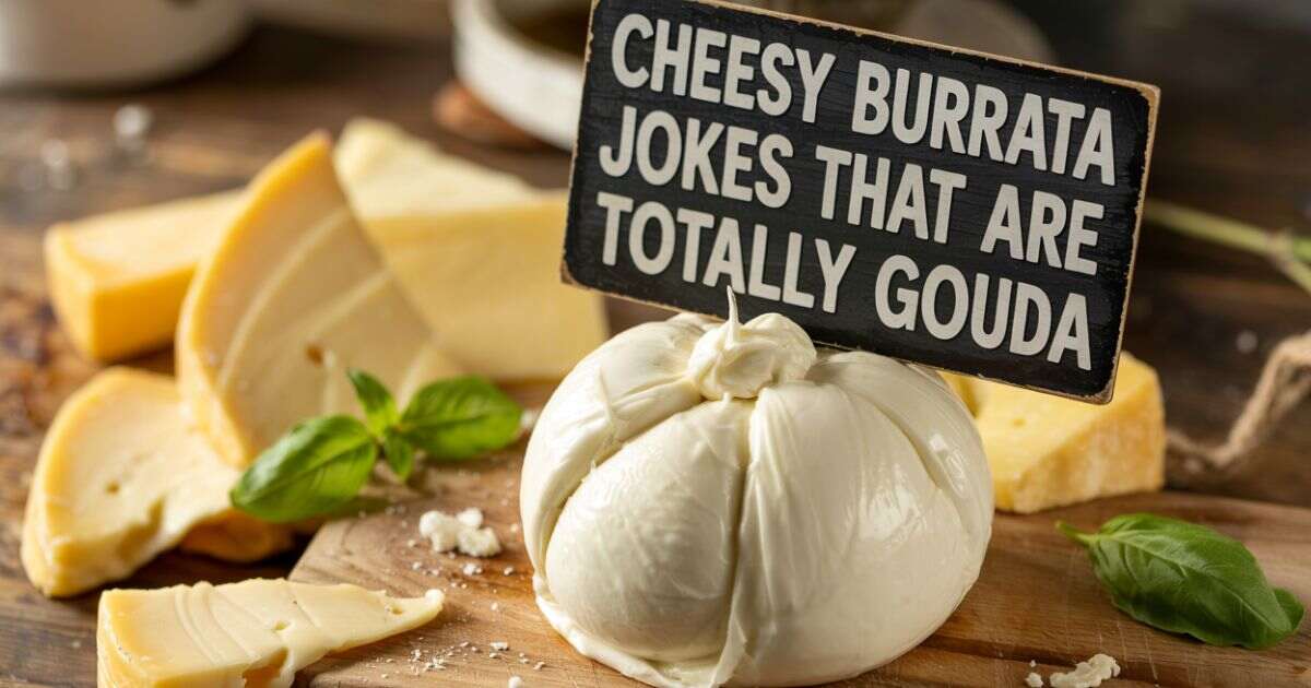180+ Cheesy Burrata Jokes That Are Totally Gouda For 2025