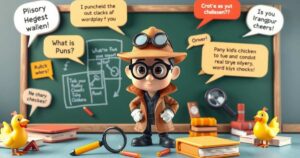 Detective Puns and Jokes