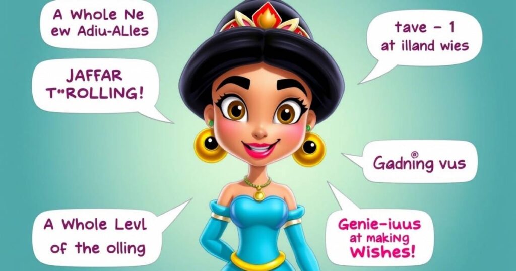 Funny Princess Jasmine Puns