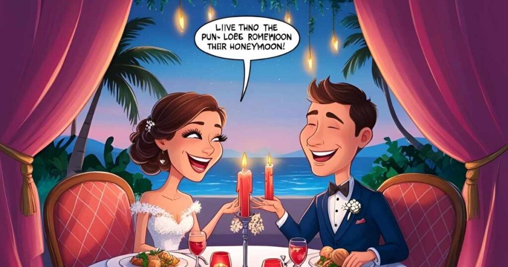 Newlywed Jokes and Honeymoon Puns