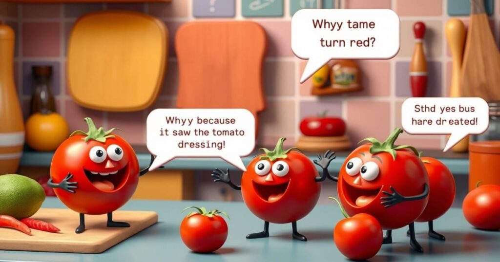One-liner Jokes and Puns about Tomatoes