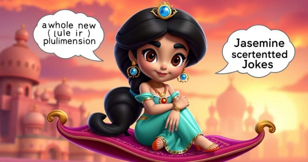 Princess Jasmine Puns Captions