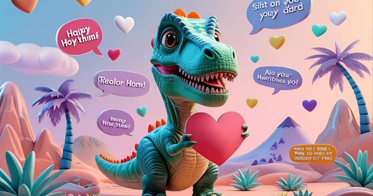 Dinosaur Valentine Puns