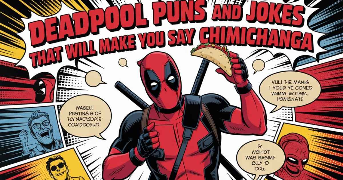 Deadpool Puns and Jokes