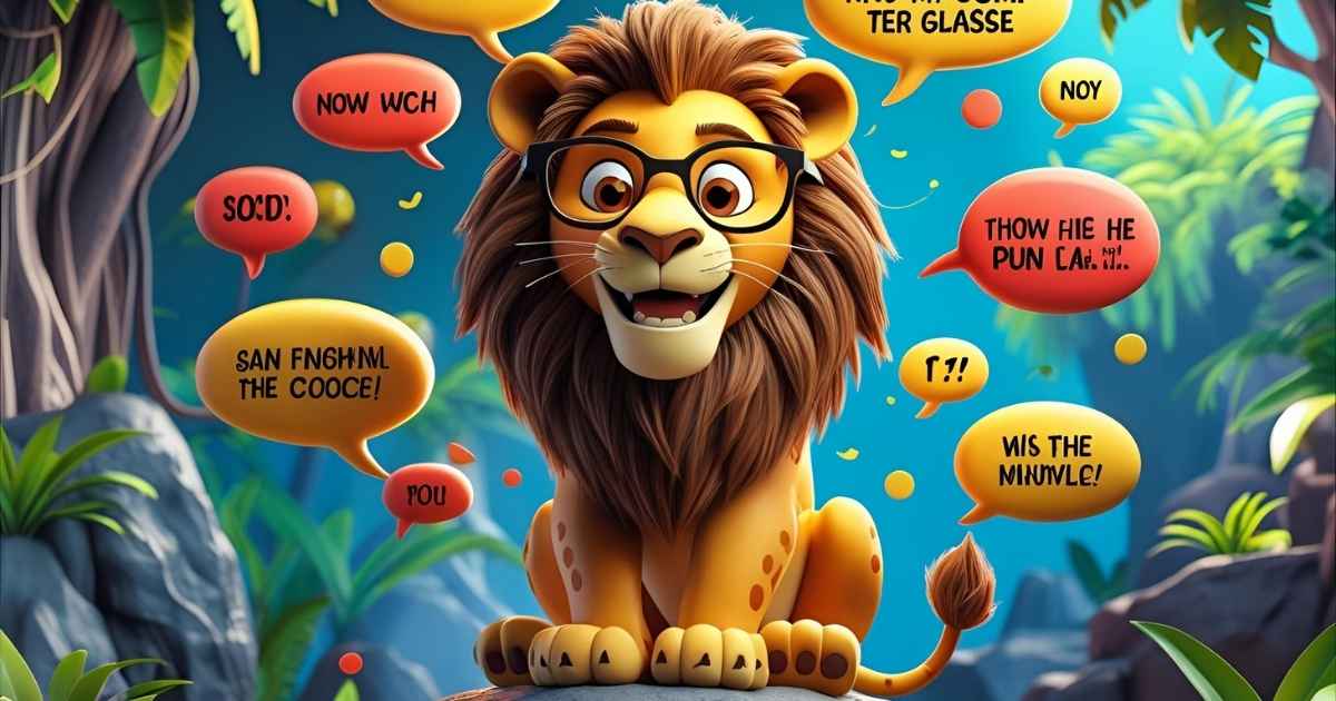 Funny Lion Puns