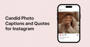 Candid Photo Captions